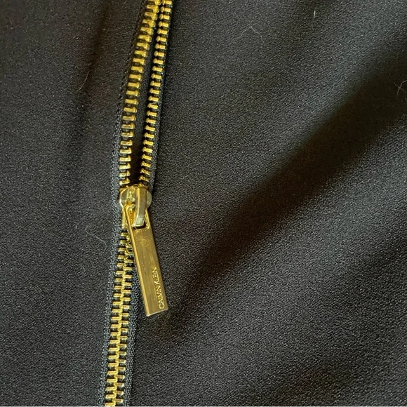 Classic Calvin Klein Seamed Sheath Midi Dress with Bow in Size 4 - Picture 12 of 14